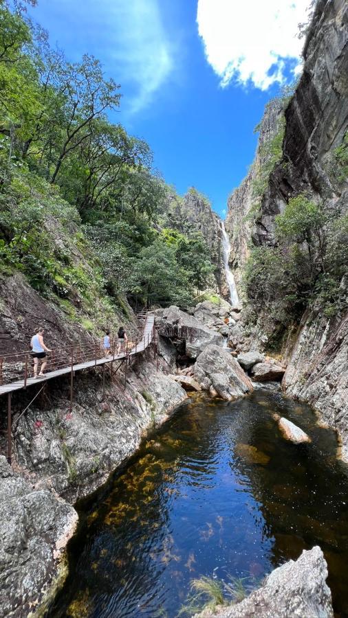 Pousada Veredas, Cafe E 08 Cachoeiras Na Propriedade Incluso ! Cavalcante Dış mekan fotoğraf